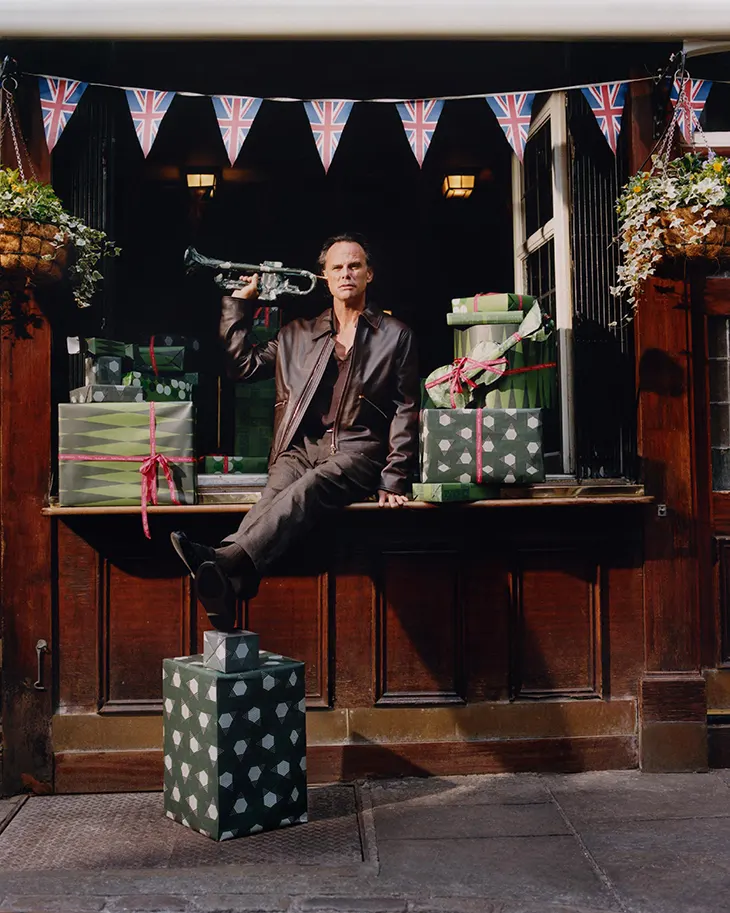 Walton Goggins Paul Smith Holiday Campaign