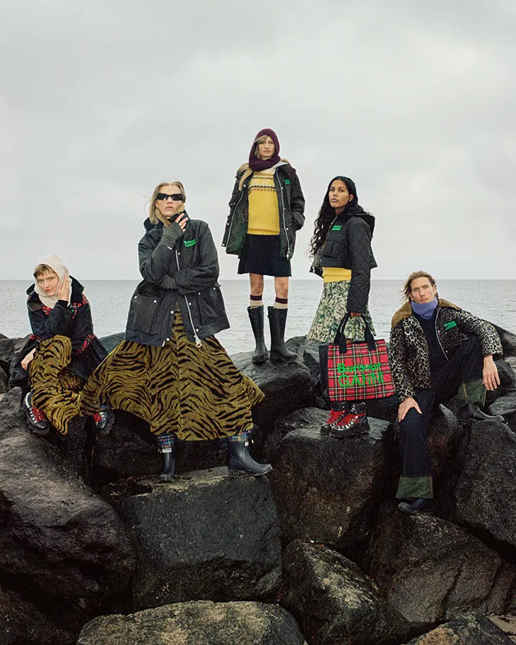 GANNI x Barbour SS26 Pre-collection