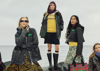 GANNI and Barbour Collaborate on SS26 Pre-collection