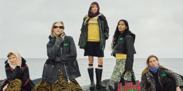 GANNI and Barbour Collaborate on SS26 Pre-collection