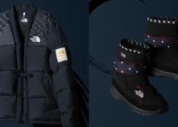 The North Face Japan Reworks Nuptse With SASHIKO GALS