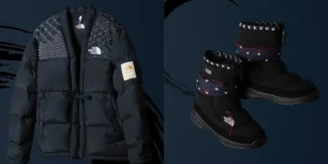 The North Face Japan Reworks Nuptse With SASHIKO GALS