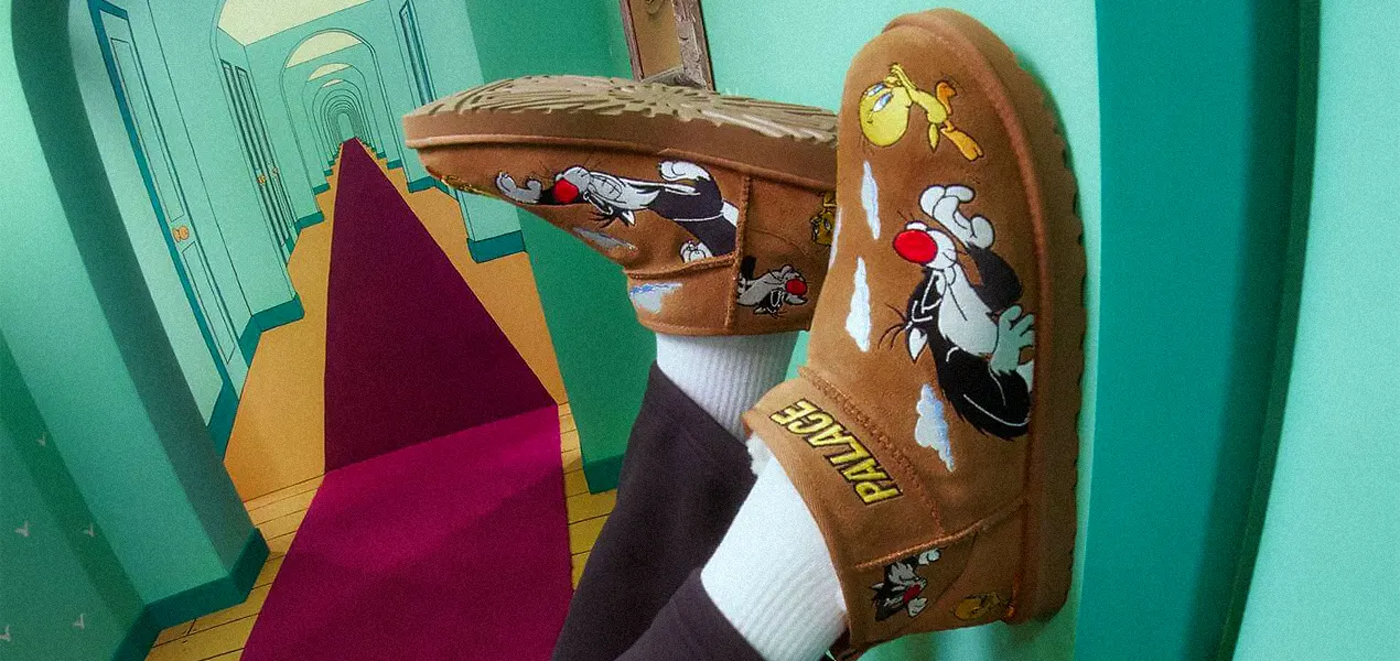 Palace x UGG Drop Looney Tunes Holiday Collection