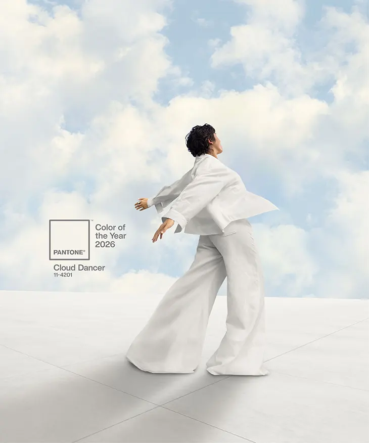 Pantone Cloud Dancer 2026 Color of the Year