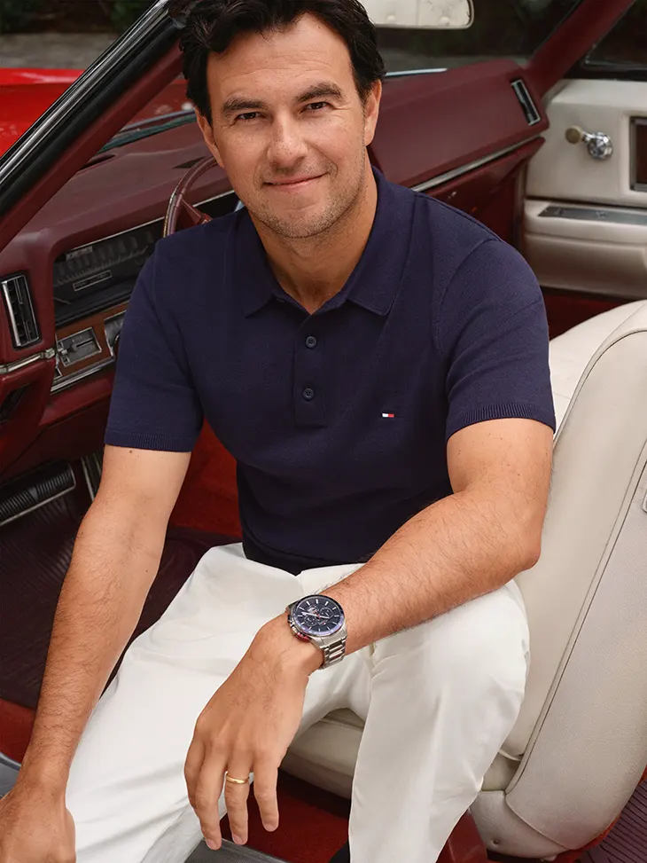 Tommy Hilfiger Sergio Pérez Global Menswear Ambassador