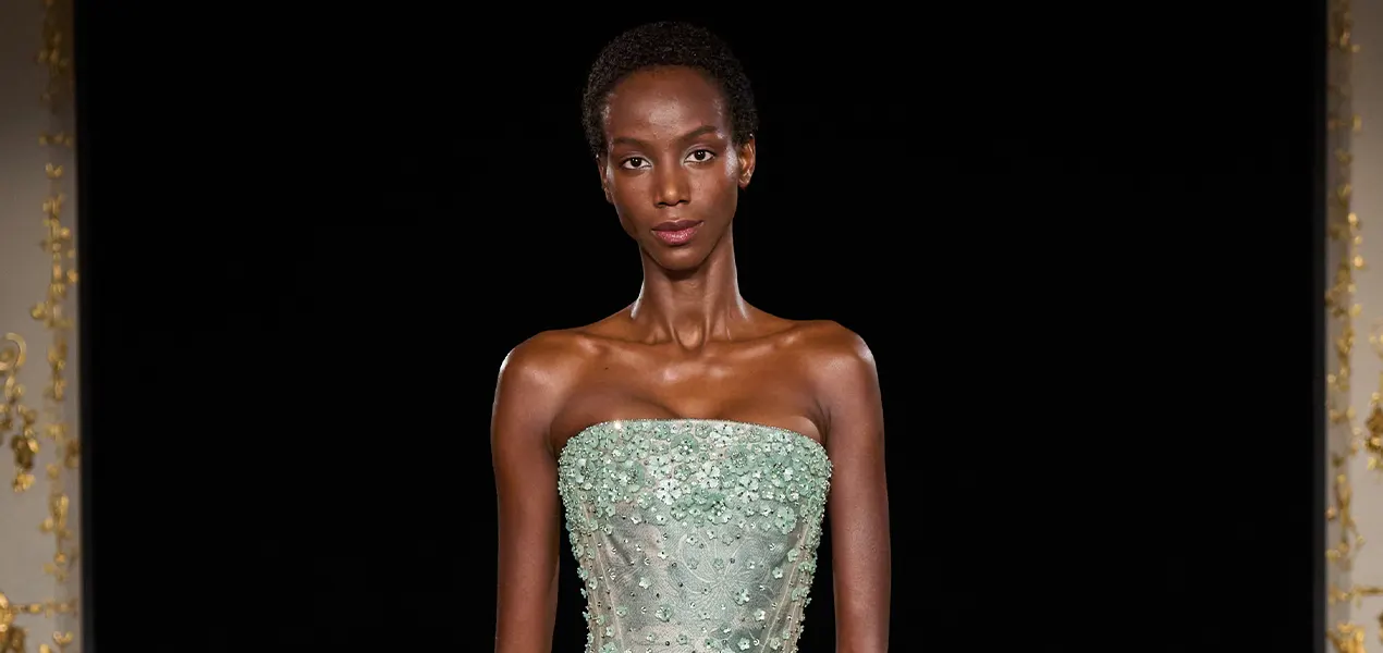 Armani Privé Spring Summer 2026 Couture Finds Harmony in Jade