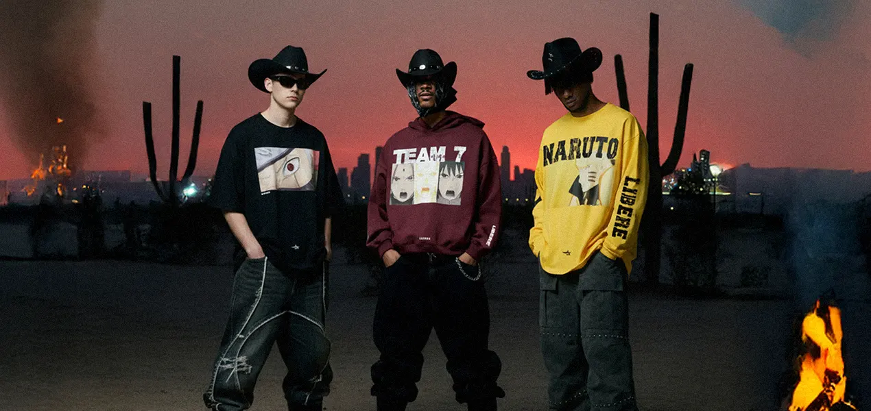 Libere and Naruto Present a New Capsule at a Paris Pop-Up