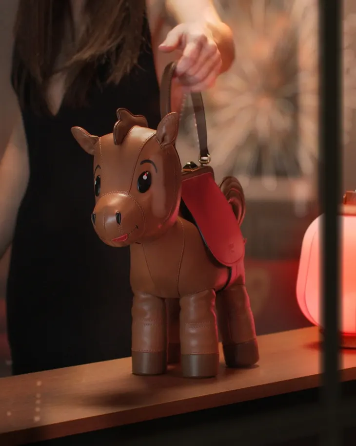 Moschino Lunar New Year 2026 Horse Bag