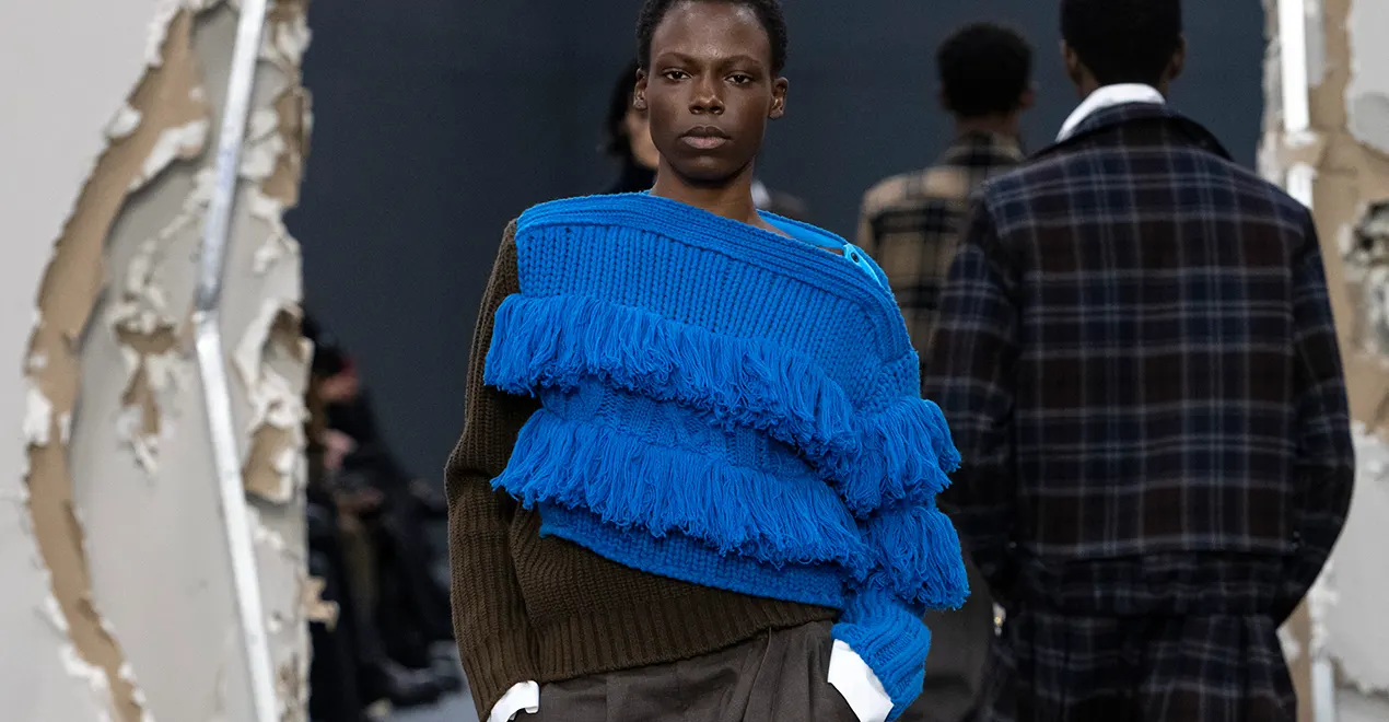 Sacai Fall Winter 2026: The Beauty of Destruction