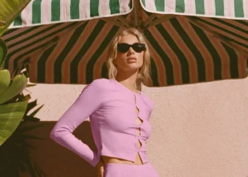 Alo Taps Elsa Hosk for a Romantic Valentine’s Day Drop