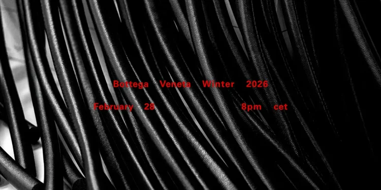 Bottega Veneta Teases Winter 2026 Runway Show by Louise Trotter