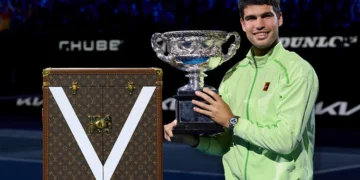 Rybakina and Alcaraz Win Australian Open as Louis Vuitton Claims the Podium
