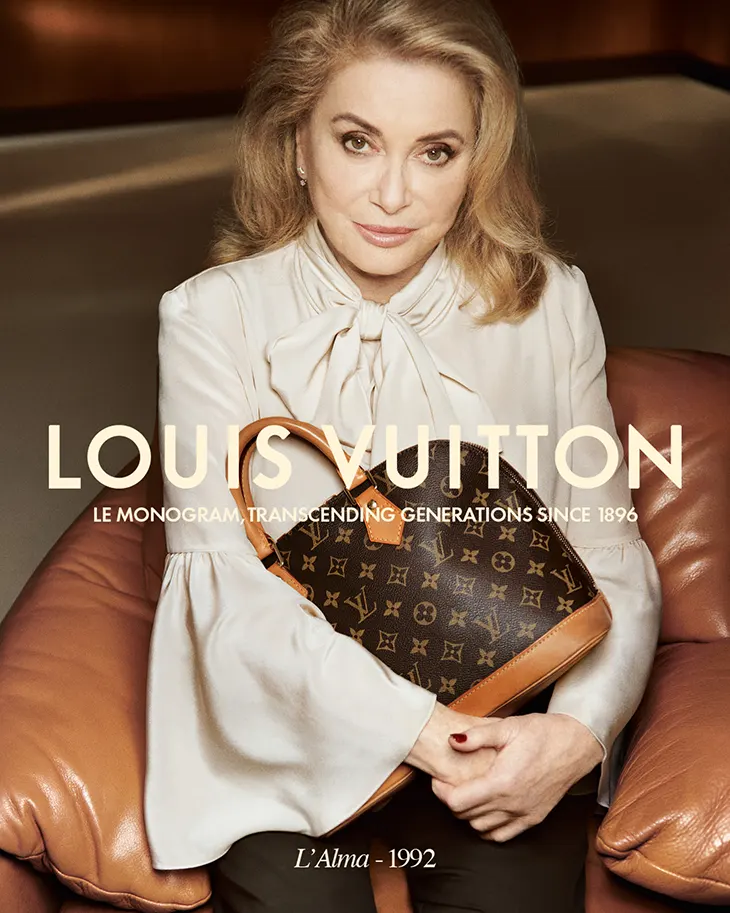 Hoyeon, Catherine Deneuve, Liu Yifei Louis Vuitton Monogram