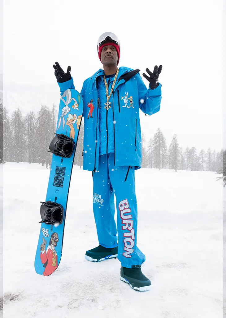 Snoop Dogg x Burton x Looney Tunes Snowboard 2026 Olympics