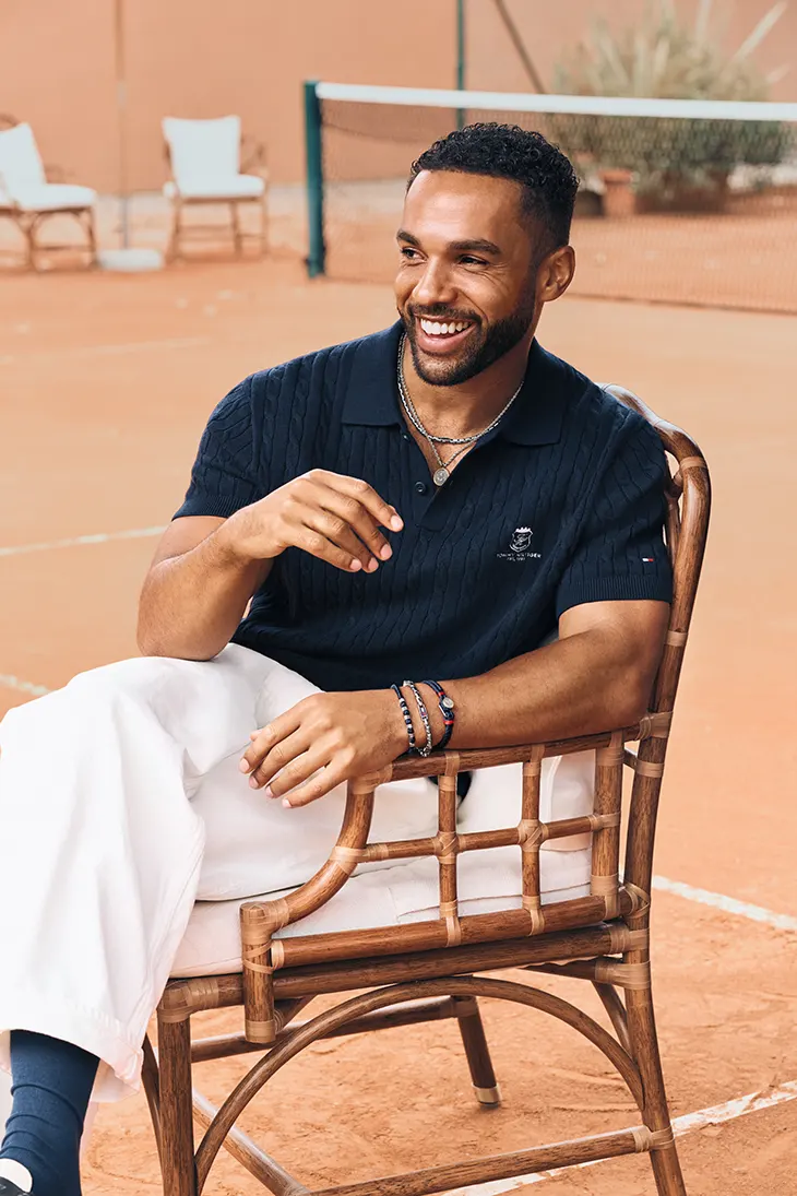 Lucien Laviscount Leni Klum Tommy Hilfiger SS26 Campaign