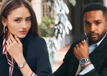 Lucien Laviscount & Leni Klum in Tommy Hilfiger SS26 Accessories Campaign