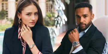 Lucien Laviscount & Leni Klum in Tommy Hilfiger SS26 Accessories Campaign