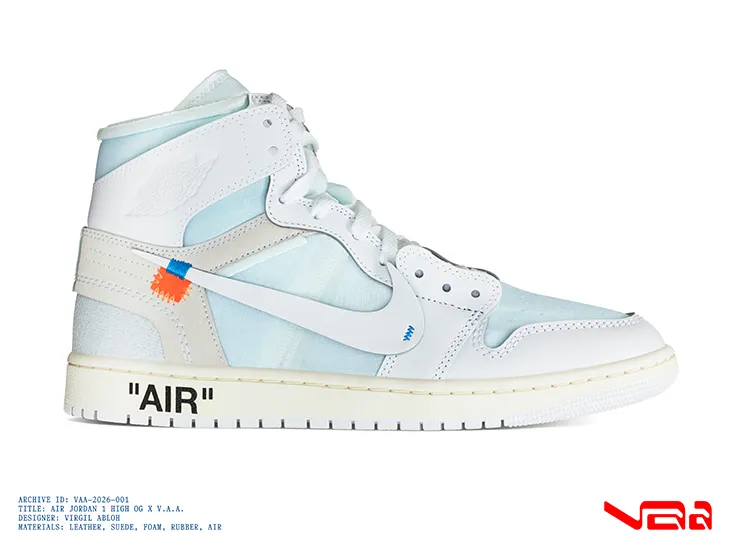 Virgil Abloh Jordan 1