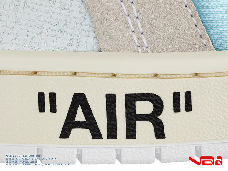 Virgil Abloh Jordan 1