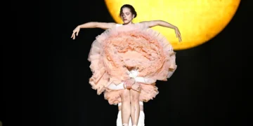 Ann Demeulemeester Designs Three Stage Looks for Rosalía LUX Tour