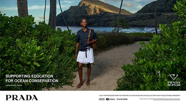 Prada Re-Nylon 2026 Benedict Cumberbatch Letitia Wright