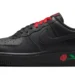 Nike Unveils Air Force 1 Low “Rose Black” With Red and Green Details