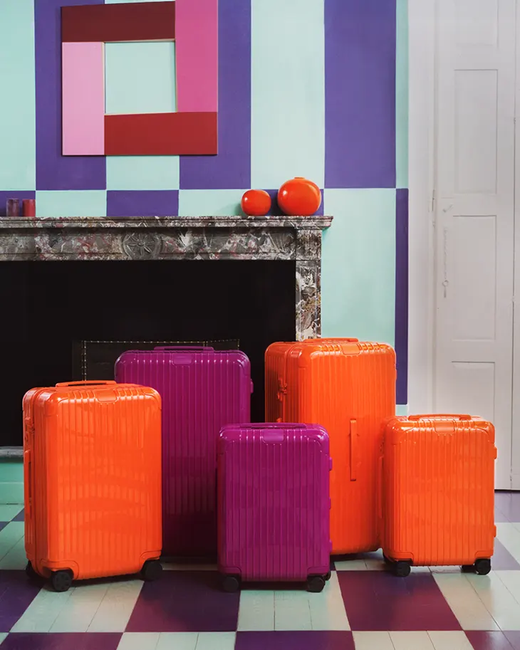 RIMOWA Orange Magenta Travel Range