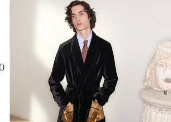 Sombr Captures Cinematic Spirit of Valentino Pre-Fall 2026