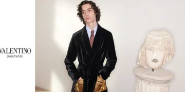 Sombr Captures Cinematic Spirit of Valentino Pre-Fall 2026