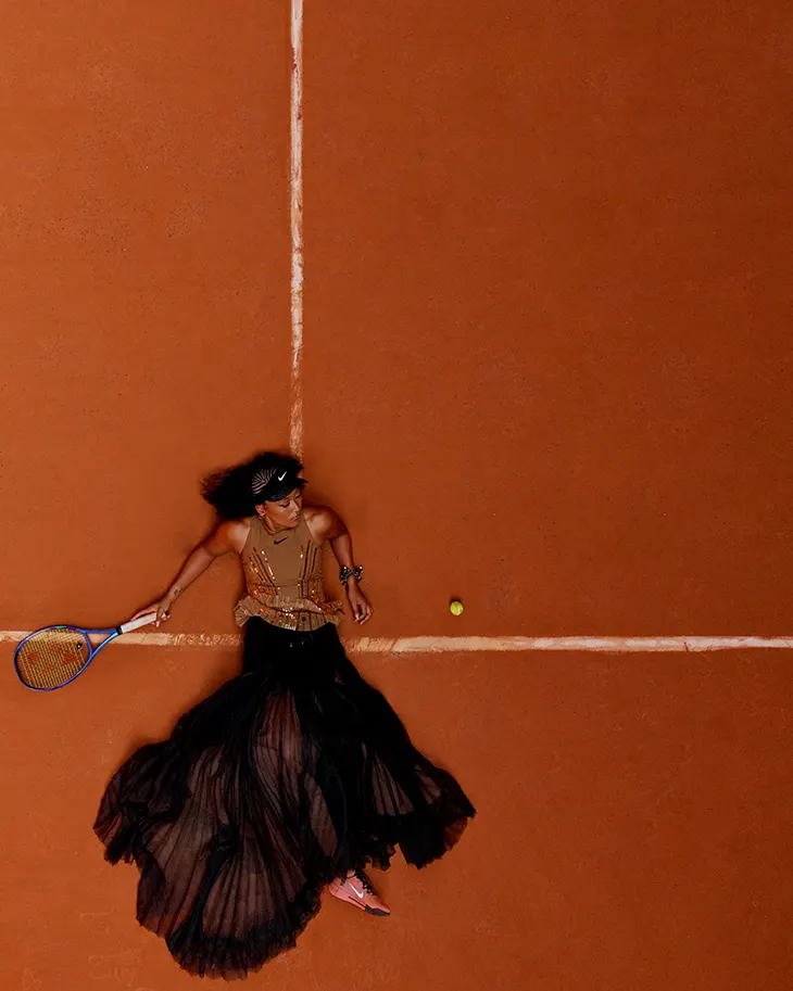 Kevin Germanier Naomi Osaka Roland-Garros