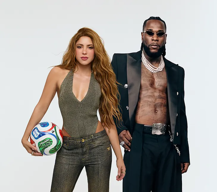 Shakira x Burna Boy “Dai Dai” FIFA World Cup 2026