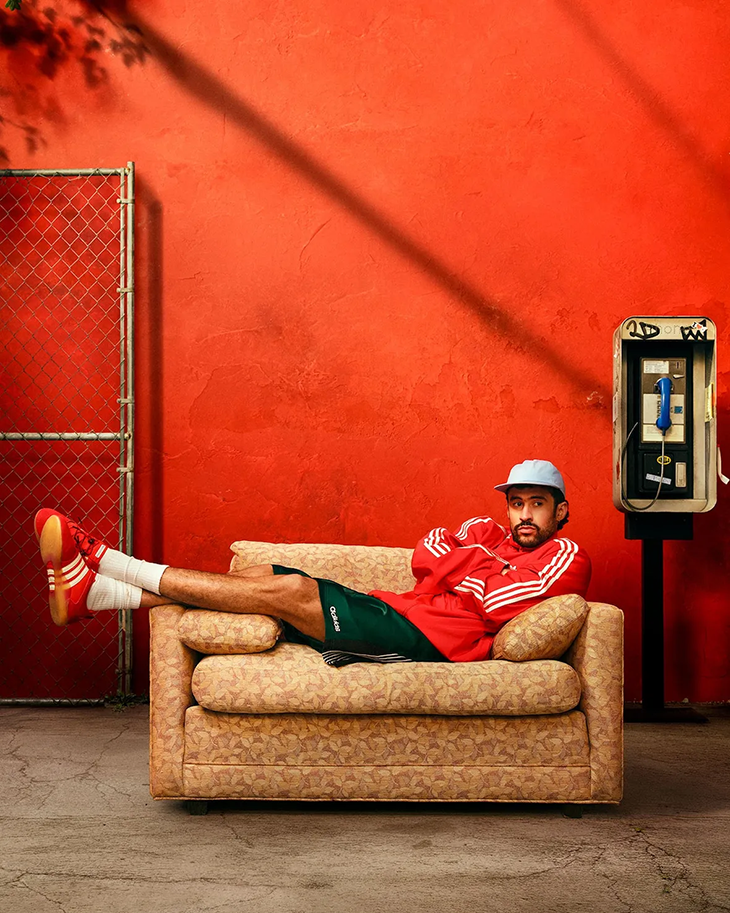 Bad Bunny x adidas Ballerina "Vivid Red"