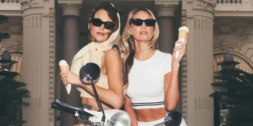 Candice Swanepoel & Behati Prinsloo Front Alo Summer Atelier