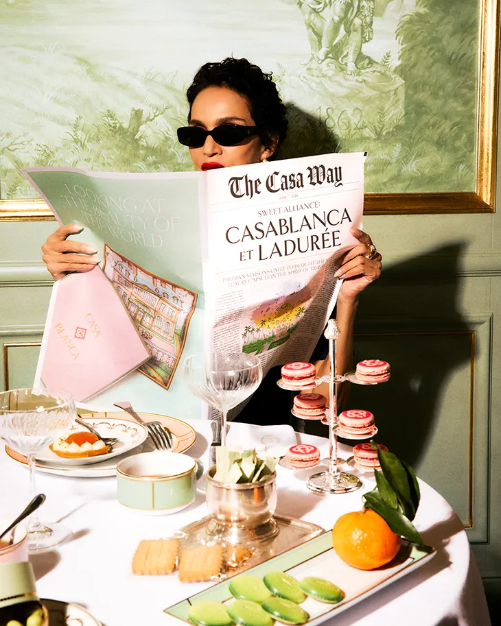 Casablanca x Ladurée