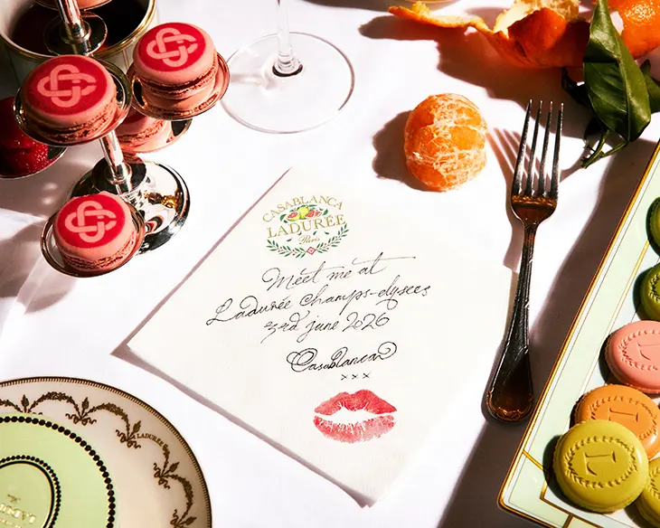 Casablanca x Ladurée