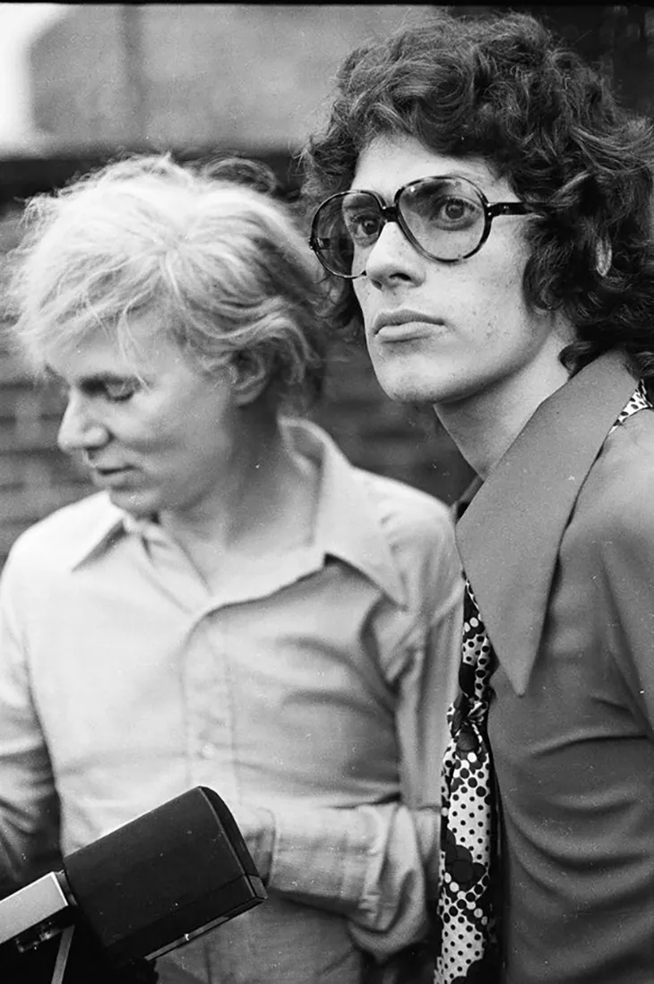Andy Warhol and Tony Mansfield
