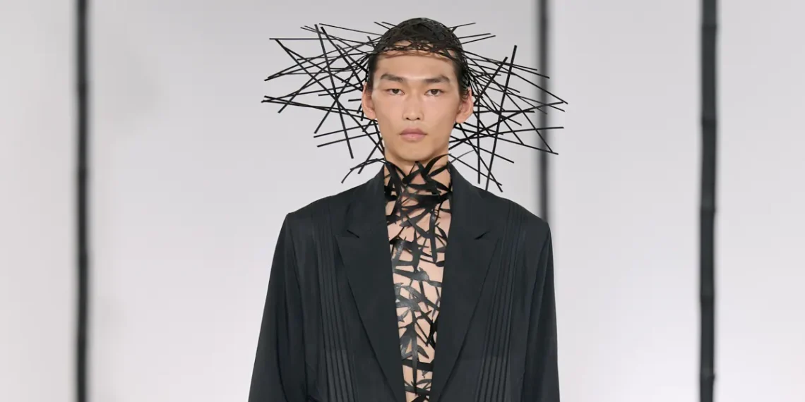 IM MEN Spring Summer 2027 Moves Through Bamboo Shadows