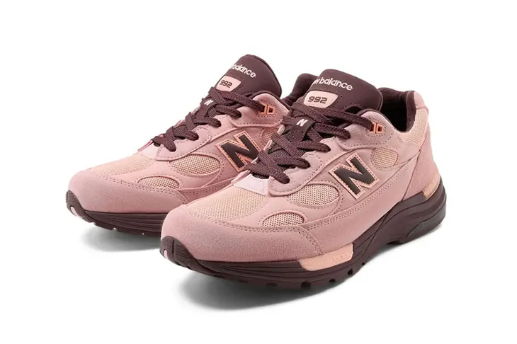 New Balance 992 Pink Chalk