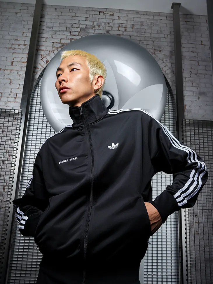 Silence Please x adidas Originals Firebird Jacket