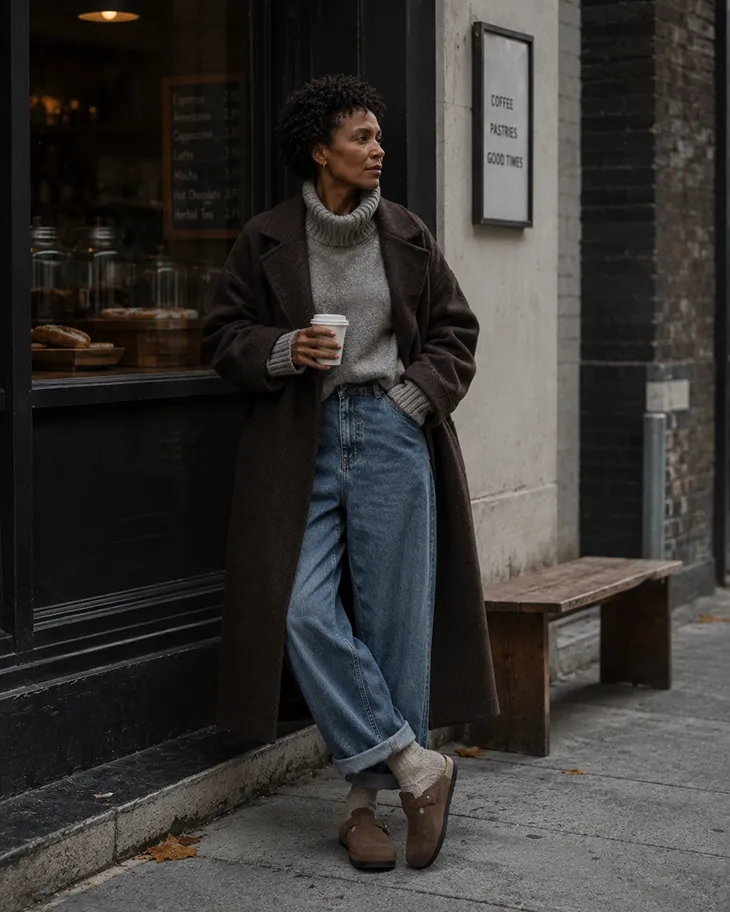 Suede Mules