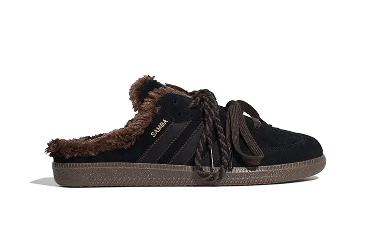 adidas Samba Mule “Fur-Lined”