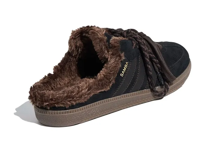 adidas Samba Mule “Fur-Lined”