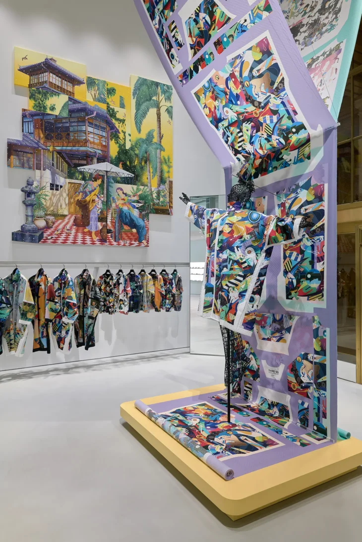 A-POC ABLE and Tomokazu Matsuyama