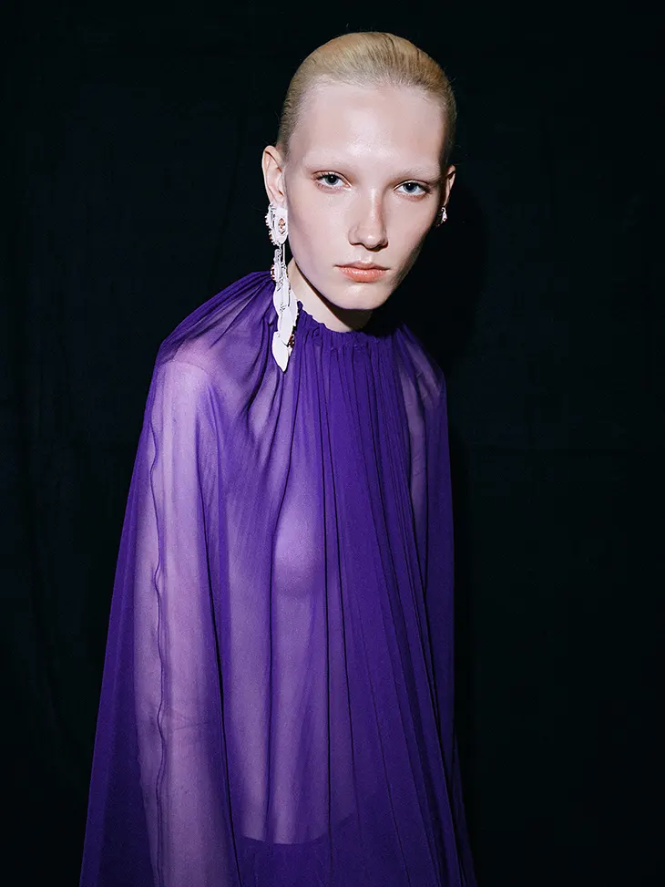 Balenciaga Couture backstage