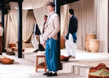 Backstage Moments at Canali Spring Summer 2027 Presentation