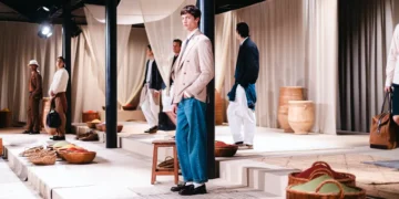 Backstage Moments at Canali Spring Summer 2027 Presentation