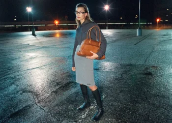 Hailey Bieber Owns the Night in the Miu Miu Fall Winter 2026 Campaign