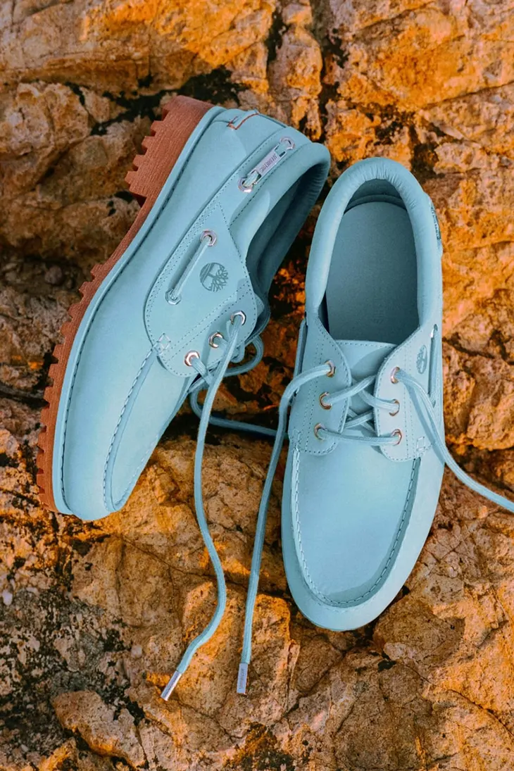 Timberland x Jacquemus Lagoon Blue Boat Shoe