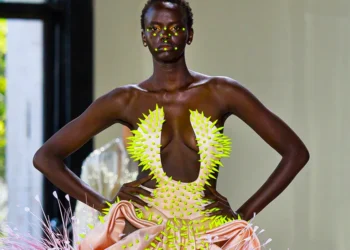 Germanier FW26 Couture Turns Combustion Into Craft