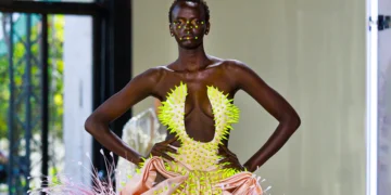 Germanier FW26 Couture Turns Combustion Into Craft
